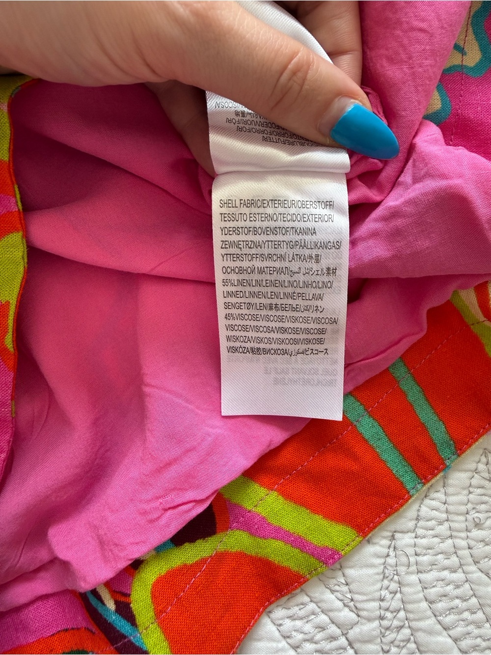 NWT - Farm Rio - Garden Mini Dress - Pink/Rose - Picture 9 of 14